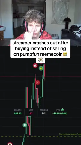 woahh😭💸 #crypto #solana #trading #memecoins 