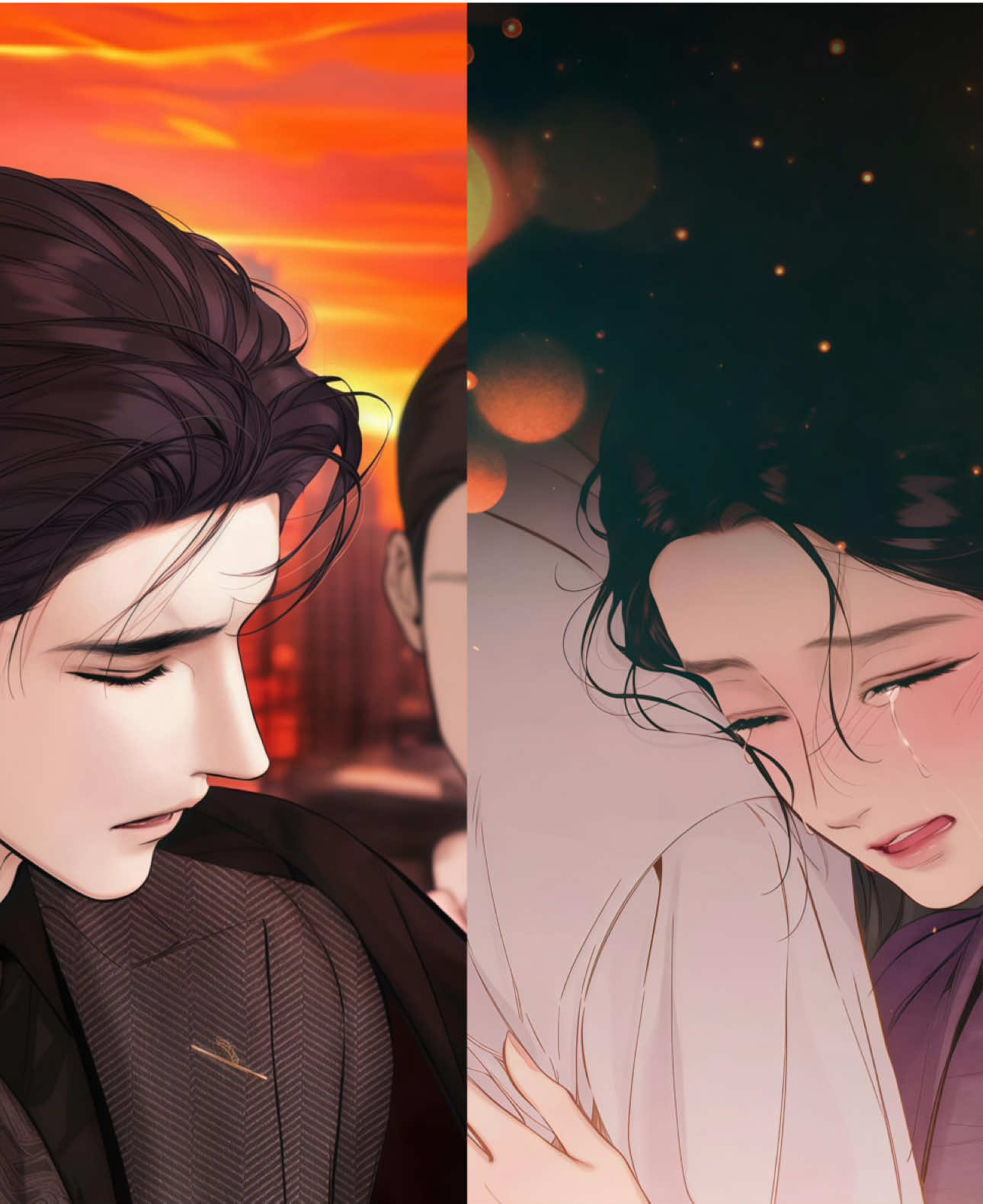 𝐏𝐡𝐚̂̀𝐧 𝟏𝟕𝟓 | Đi ngang ... Lướt qua ... Như chưa từng gặp nhau .   Không quay đầu ... không nhìn lại ... Rồi bỏ lỡ nhau .  જ⁀➴  Đau lòng quá đi 🥺😢 #错撩  #accidentallyinlove  #Treunham  #treunhamyeuthat  #manhua  #manhuaedit  #foryou  #viral  #xuhuong 