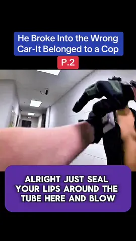 He Broke Into the Wrong Car-It Belonged to a Cop… #cops #police #crime #karen #law #policeofficer #viralvideo 