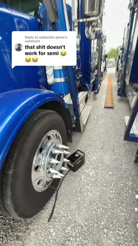 Replying to @sebastian perez  this pump works for semi trucks! #tireinflator #semitruck #trucker 