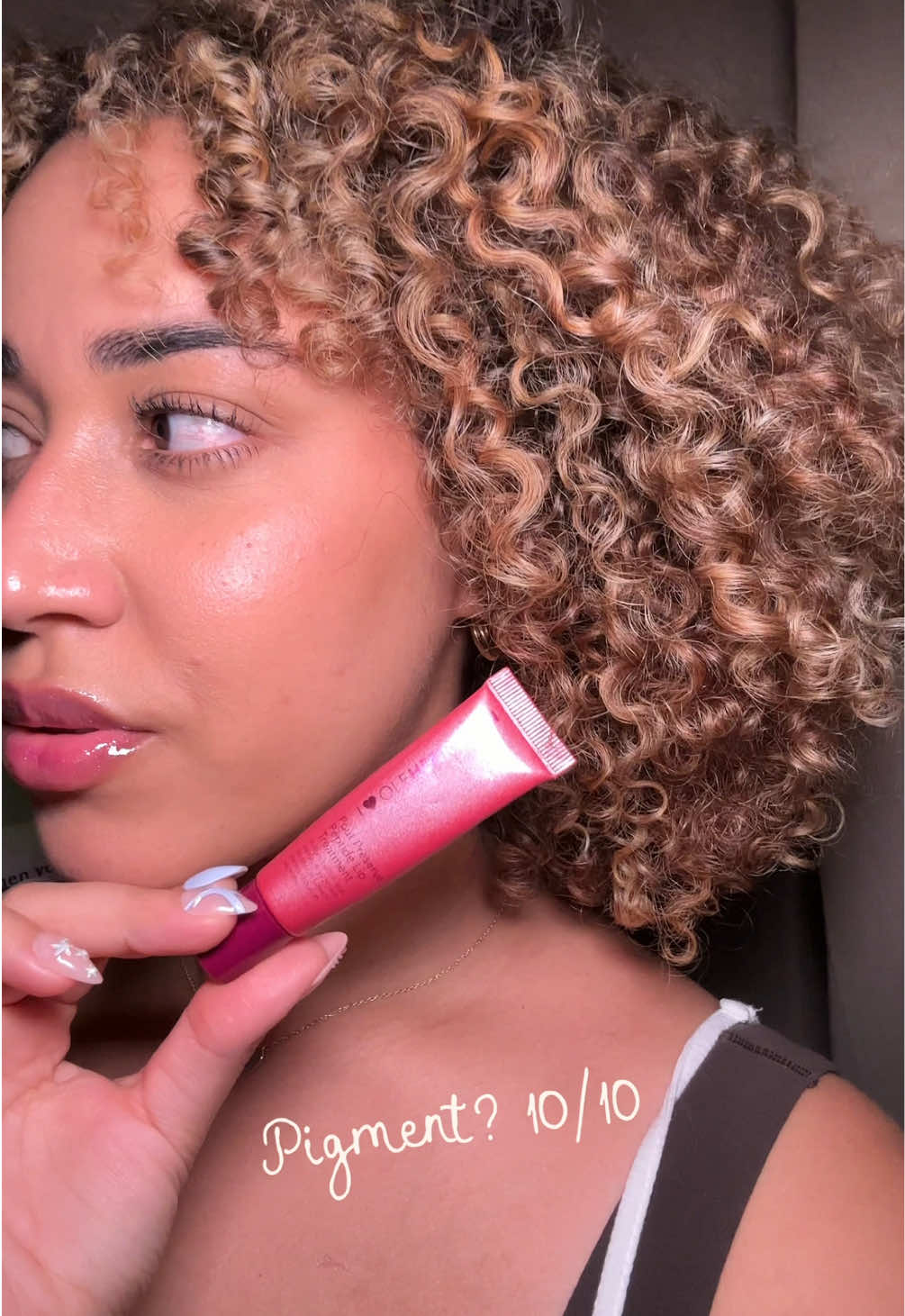 I’m obsessed with the gloss by @Olehenriksen 💖 #lipgloss #gloss #forthegirls #ultaemployee #fyp 