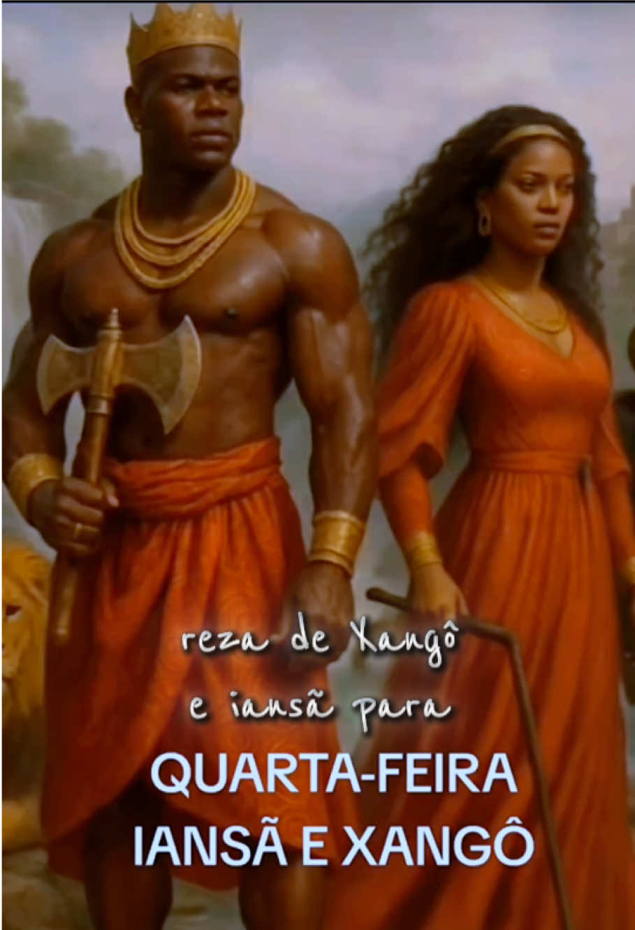 Guia Espiritual Orixá Umbanda Xangô e Iansã Espiritualidade #guiaespiritual #orixasdeumbanda #xango #kaokabecile #iansaoya #iansa #eparreyiansã  @EspiritualistaAxéAmémAmor  @EspiritualistaAxéAmémAmor  @EspiritualistaAxéAmémAmor
