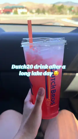 What to order:  Large iced water 💦  Watermelon 🍉  Peach 🍑  Strawberry 🍓  W/ splash of coconut milk 🥥  #refreshing #dutchbros #dutch20 #trending #fyp 