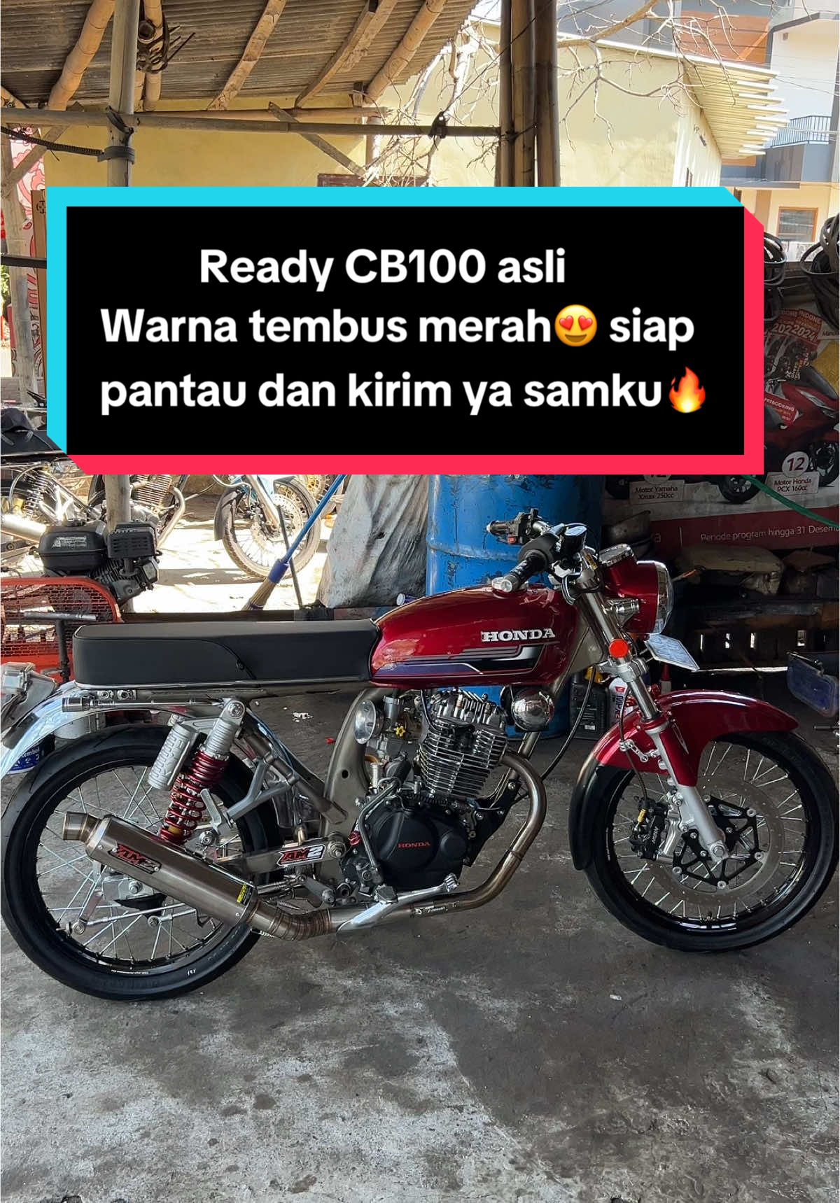 Minat bisa langsung hubungi wa087855329911 #kandangcb #ALbakolcilik #fyp #cb100 #cbdownsize #cbindonesia 