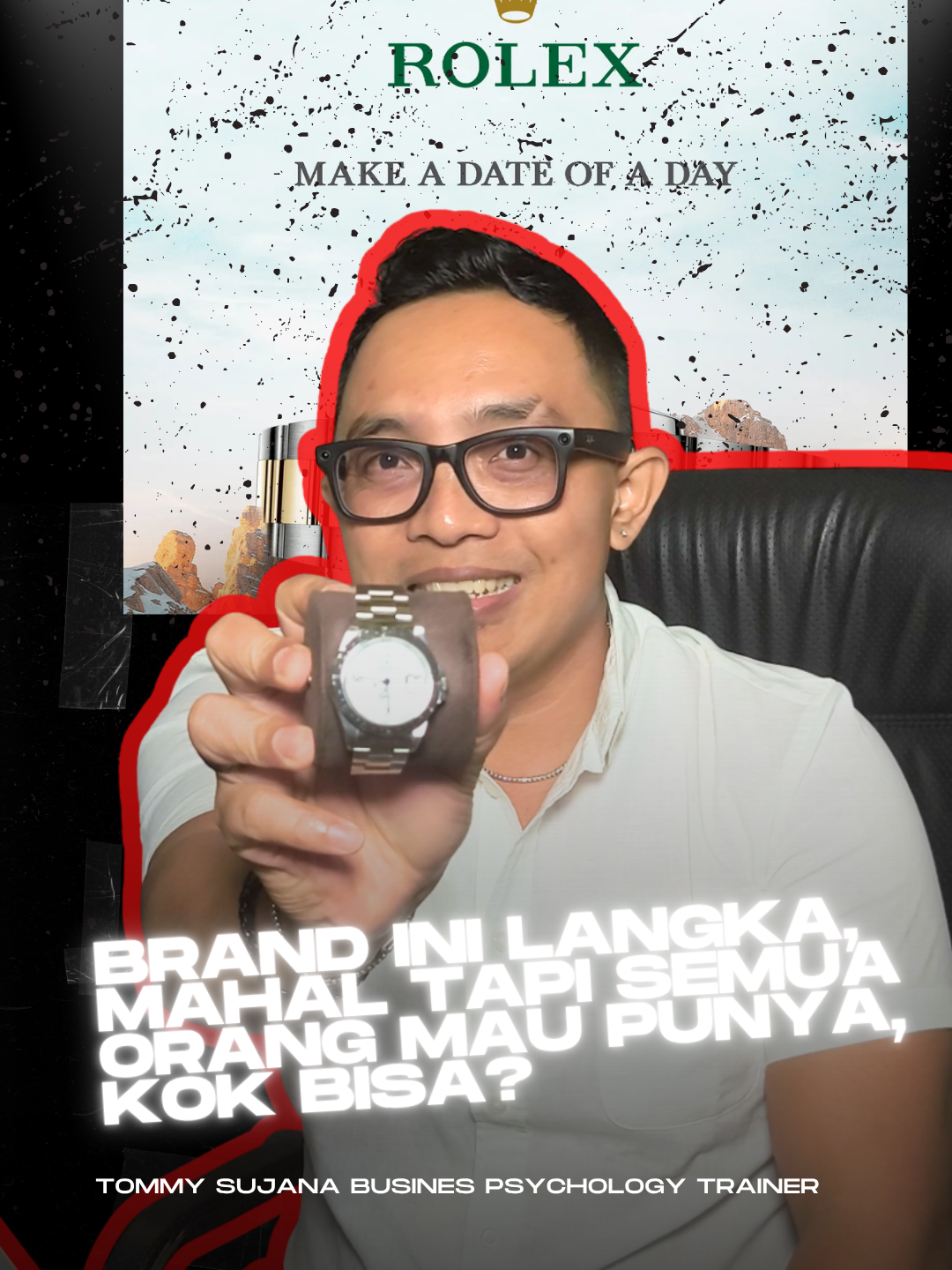 Rolex itu mahal & langka, tapi justru makin diincar. Scarcity marketing bekerja: makin susah didapat, makin tinggi nilai sosialnya. Setuju nggak? 👇 #ScarcityMarketing #Rolex #BrandPsychology #BizMind