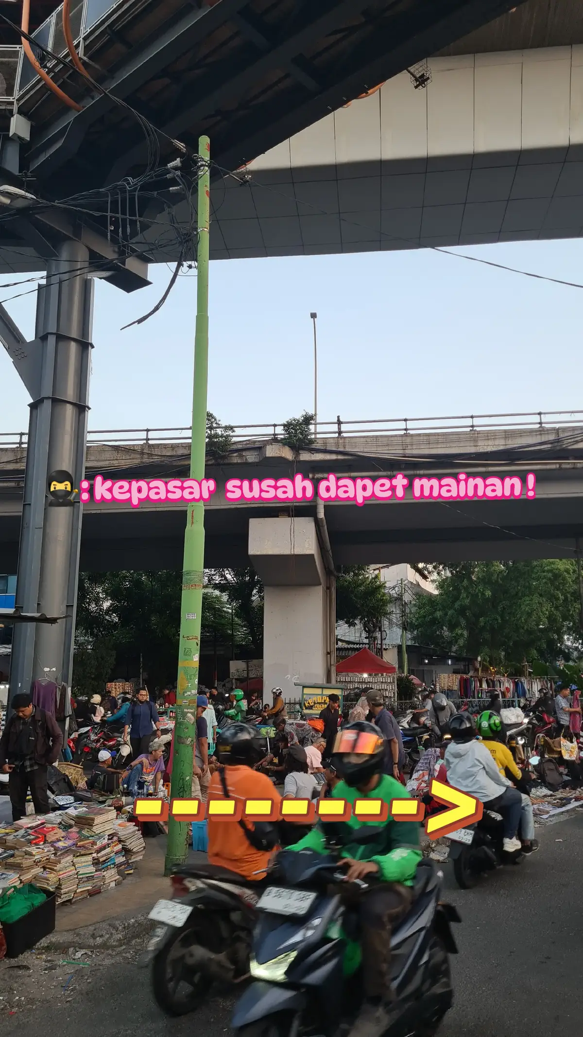 robot yang kalah ternyata dibuang ke kebayoran 🤣