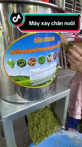 Chăn nuôi khoẻ hơn hiệu suất tốt hơn x10 lần với con máy Xay rau củ quả này. Xay cho gà vịt bò nai rất tiện lợi #mayxaychannuoi  #baokhang #giadung #ngochome #xhtiktok 