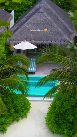 Waking up to this view… who would you bring? Tag them below 🏖️ #maldives #budgettravel #travel #trending #revamaldives 