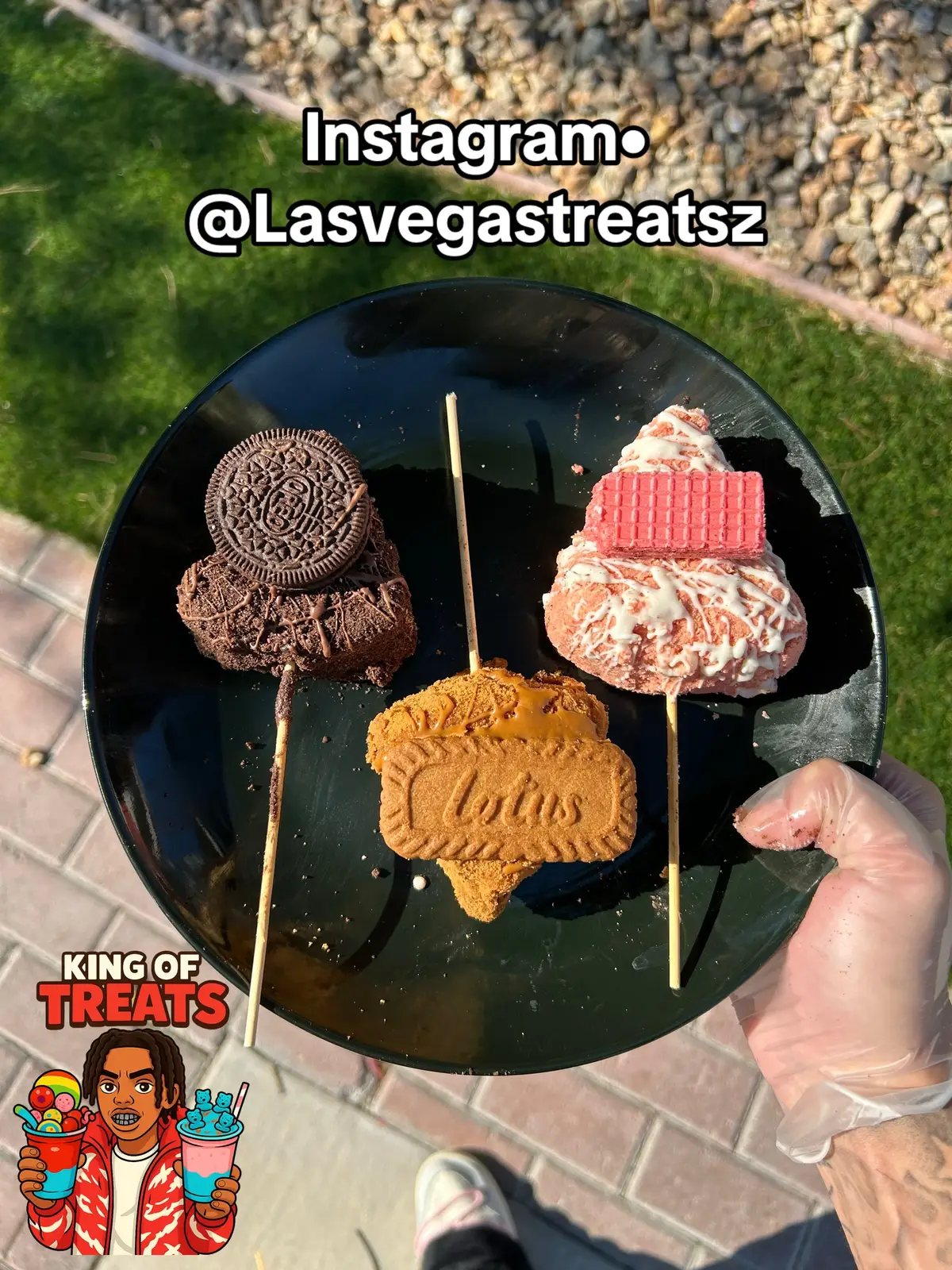 @Lasvegastreatsz Best treats in Vegas 🍰😚  #xyzbca #sweets #genderrevealparty #candyfruit 