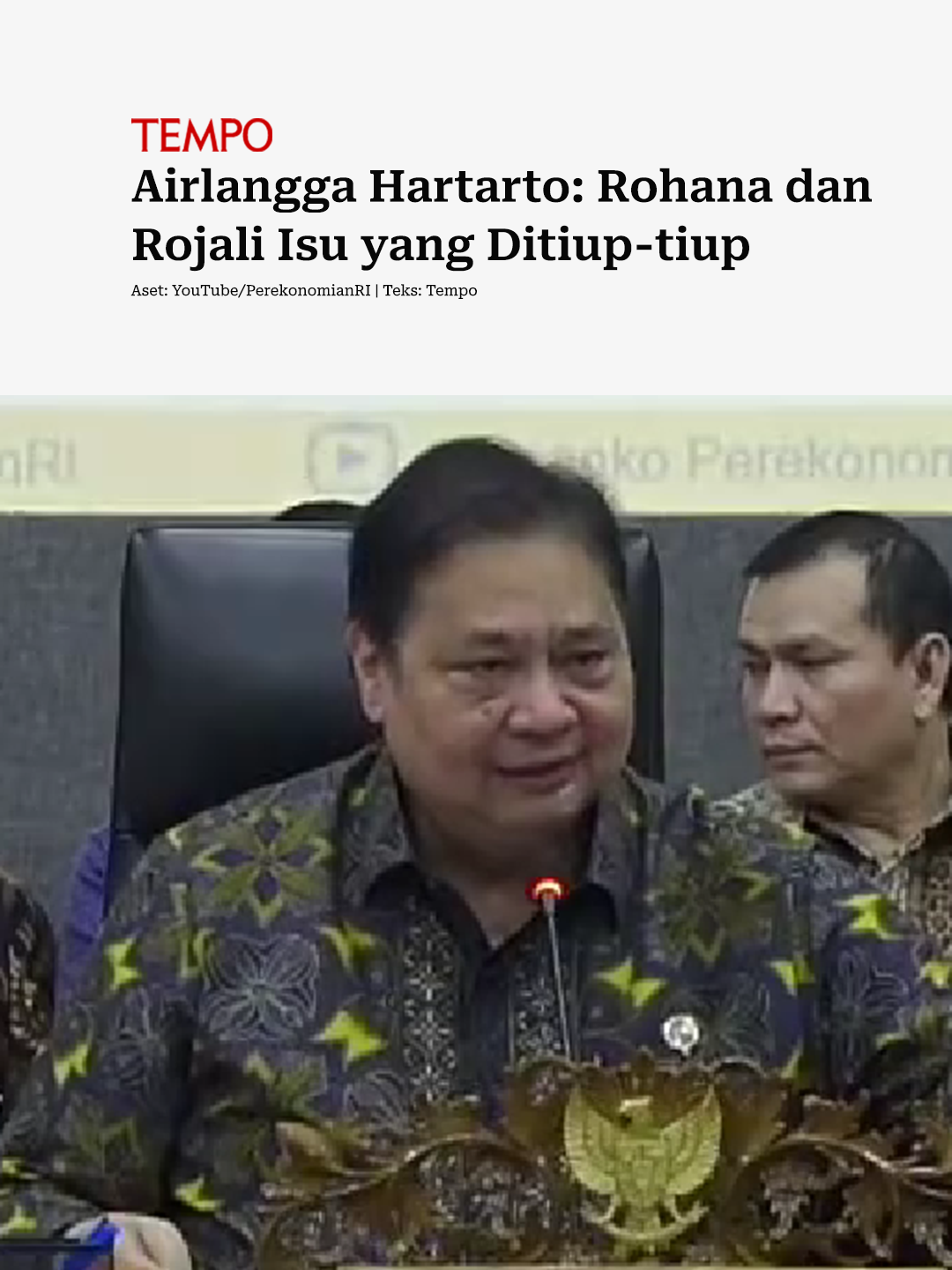 Menteri Koordinator Bidang Perekonomian Airlangga Hartarto mengatakan isu rombongan jarang beli atau Rojali dan rombongan hanya nanya atau Rohana berbeda dengan fakta di lapangan. Dia menjelaskan, terjadi pola pergeseran konsumsi masyarakat ke belanja online. Airlangga merinci salah satu indikasi meningkatnya belanja online adalah penjualan produk perawatan diri dan kosmetik. Selain itu, data kinerja keuangan sektor retail juga menunjukkan hasil yang positif. #ekonomi #rojali #rohana #airlangga #tempoco #tempomedia #tiktokberita #berita