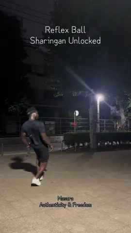 Reflex Ball Reflex Unlocked Sharingan in real life ? #masura #reflexball #reflexballchallenge #sharingan #reflex 