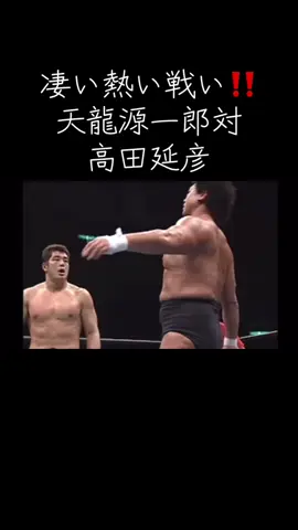 両国国技館での戦い。 本当に熱い戦いだったまい🌾 #プロレス  #高田延彦 #天龍源一郎