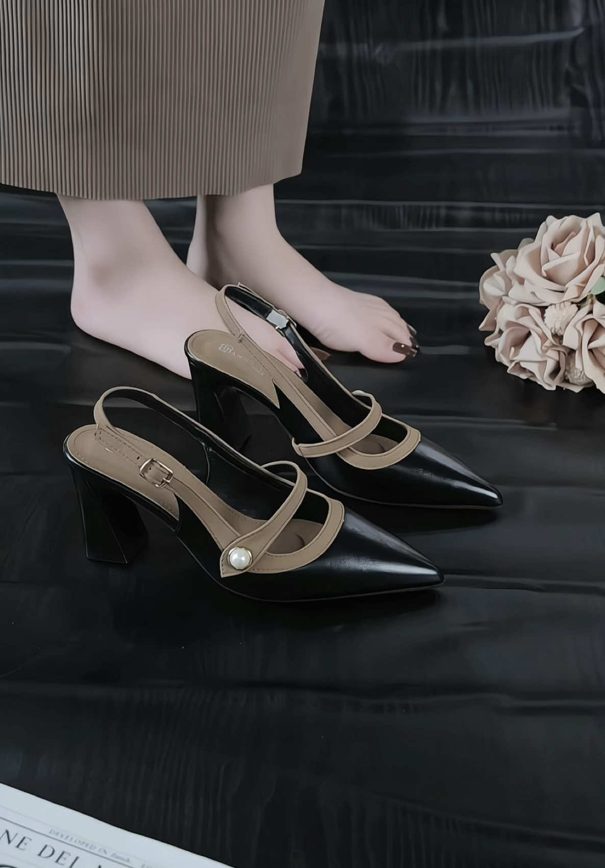 Mũi nhọn sang xỉu ạ #giaydep #sandal #xuhuong #muataitiktok #giaycaogot #giayxinh 