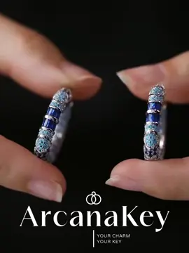Vintage-inspired silver hoops with blue enamel mosaic details 💙 Bold, artsy, and full of boho charm — made to turn heads ✨ #BohoEarrings #StatementHoops #BlueEnamel#VintageStyle#BoldJewelry#TikTokJewelry#AestheticAccessories#fyp#tiktokmademebuyit #ArtsyStyle#UniqueLook #RetroVibes #BohemianJewelry #CircleEarrings