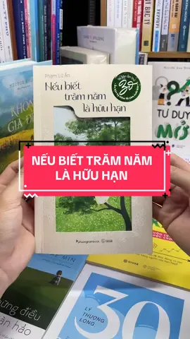 Nếu Biết Trăm Năm Là Hữu Hạn – Cuốn sách khiến bạn muốn sống trọn từng giây phút. “Nếu biết trăm năm là hữu hạn” là tập tản văn đầy suy tư của Phạm Lữ Ân – một cuốn sách dành cho những ai đang vội vã sống mà quên mất phải cảm nhận. Với văn phong sâu lắng, nhẹ nhàng mà thấm đẫm triết lý, cuốn sách là những dòng tự sự về tình yêu, gia đình, tuổi trẻ, cô đơn và khát vọng sống thật với chính mình. Nó không chỉ khiến bạn đọc lại cuộc đời mình… mà còn khiến bạn tự hỏi: Nếu thời gian là hữu hạn, bạn sẽ dành những ngày còn lại để làm gì? Một cuốn sách chữa lành cho tâm hồn, dành tặng cho những ngày chênh vênh – hoặc đơn giản, là món quà cho người bạn thương. Mua ngay “Nếu Biết Trăm Năm Là Hữu Hạn” để không lãng phí bất kỳ khoảnh khắc nào trong cuộc đời mình.#tiemsachbinhyen #sach #sachhay #BookTok #reading #neubiettramnamlahuuhan 