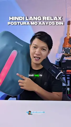 Hindi lang relax, Postura mo aayos din! #bomidi #BM01 #bomidibm01 #waistmassager #bomidiwaistmassager #massager #massagerpillow #massagepillow #bomidiphilippines #giftidea #goodthing #tit0bill @bomidi.philippines