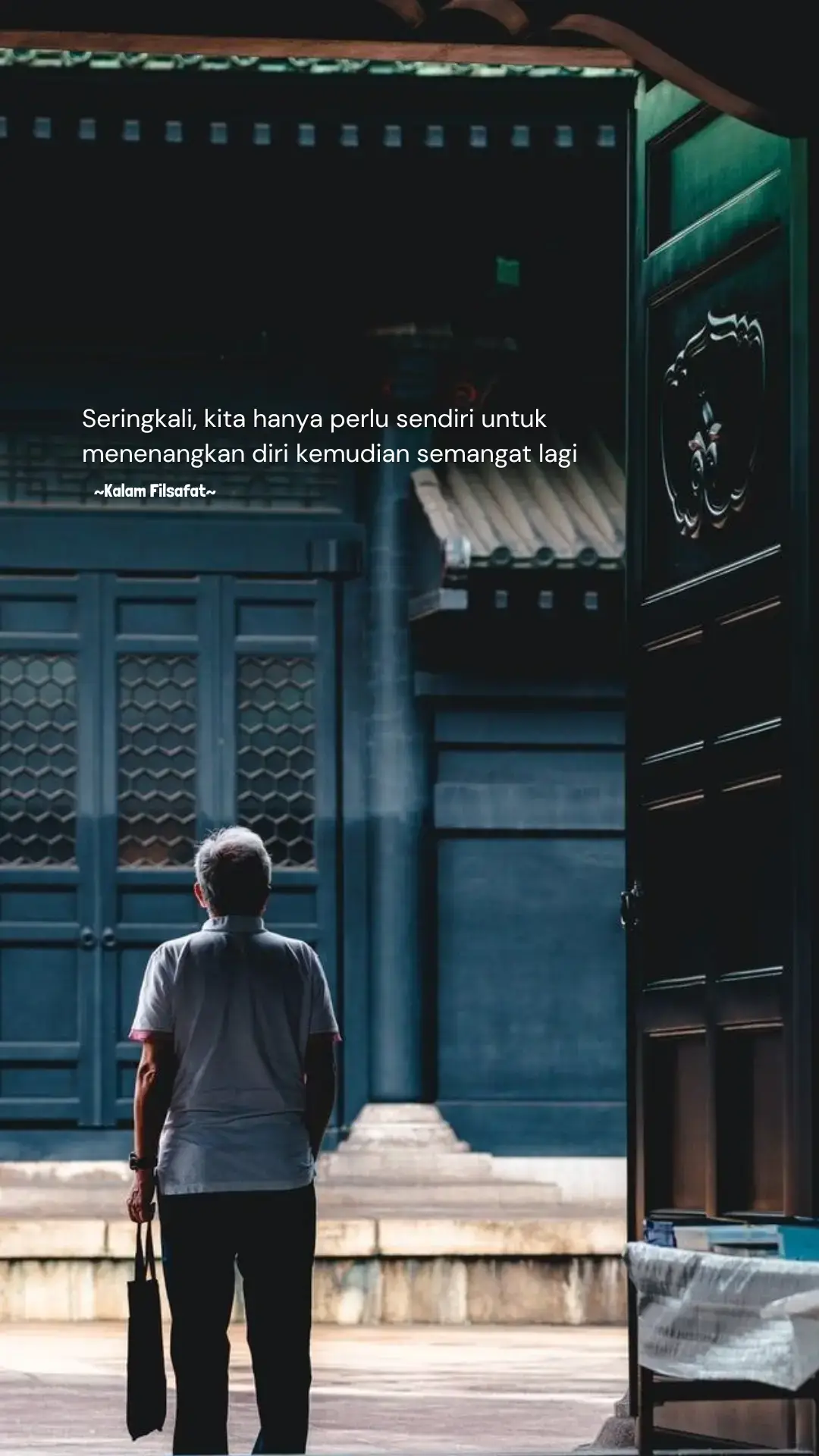 Tenangkan dirimu dengan kesendirian mu #filsafatcinta #filsafatrindu #filsafatjawa #fyp #falsafahjawa #penuhmakna #quotes #quotesdaily #viral #viralvideos #katakatabijak #katamotivasi #maknakehidupan #viralreels #viralpost #syaircinta #fypinstagram #logika #logikafilsuf #islam #gusbaha #quotesislami #kalamhikmah #logica #filsafatislam #filsafatilmu #filsafatjawa #islamquotes #dawuhguru #masukberanda #fypreels 