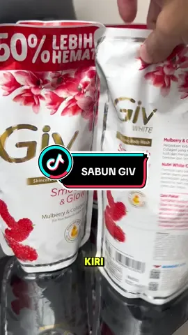 Nyetok sebulan sabun mandi cair giv mulbery, dapat 5 pouch #sabungiv #sabunmandi #promoguncang88 #gajiansale 