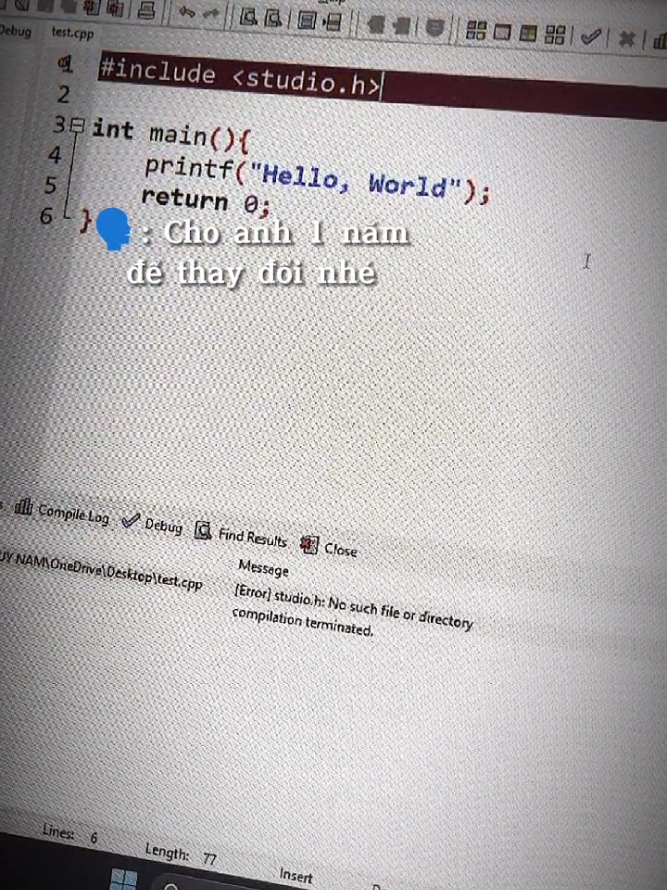thật tốt khi vẫn là chính mình =)) #fypシ #meme #CapCut #Meme #IT #code #xh #xuhuong #xhuong #hoctap #bug 