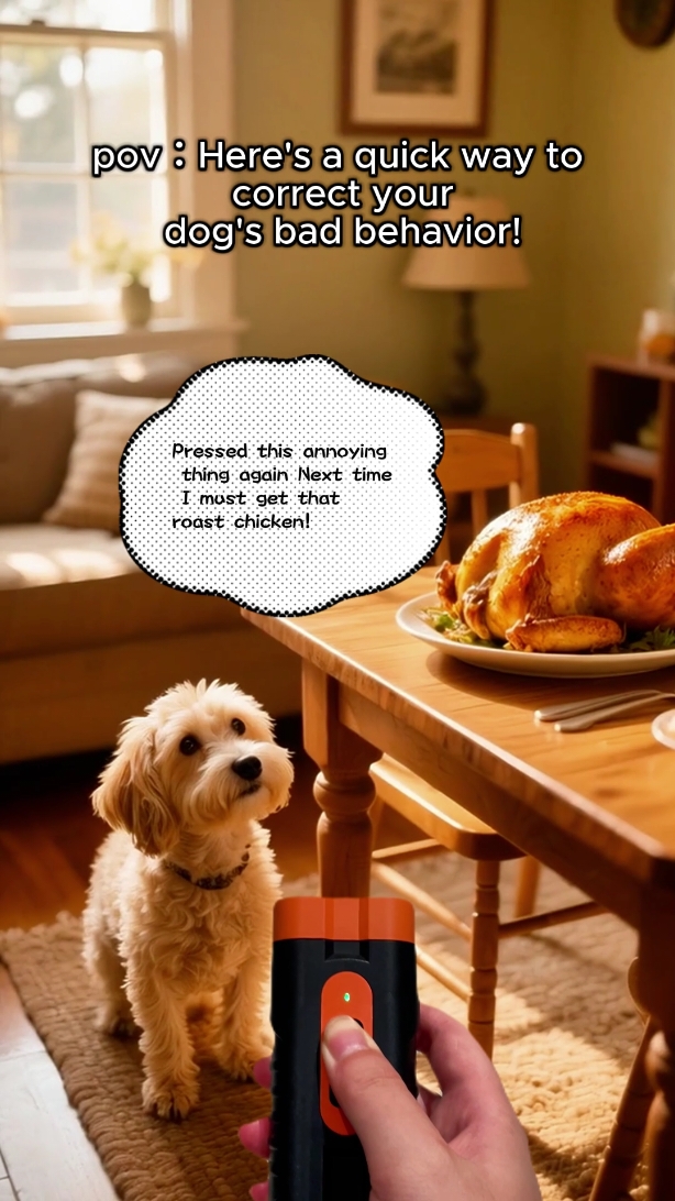 One click = obedient dog!#dogparents #tiktokmademebuyit #barking #nobarking #redirection