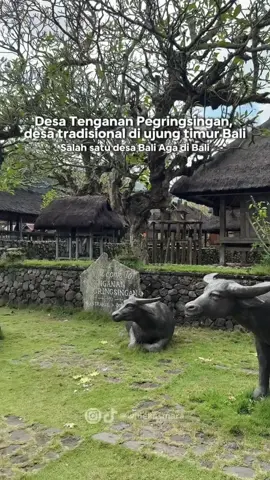 Bali bukan cuma soal pantai dan sunset, ada tempat kayak Desa Tenganan Pegringsingan yang bisa bikin kamu lupa sama notifikasi HP. Suasana adem, rumah dan kehidupan yang tradisional bikin hati kamu ikut pelan-pelan pulih dari pusingnya kehidupan. Cr/IG: Widekasmara  📍Desa Tenganan Pegringsingan, Karangasem, Bali #WonderfulIndonesia #ExploreBali #DiIndonesiaAja #Karangasem #TengananPegringsingan 