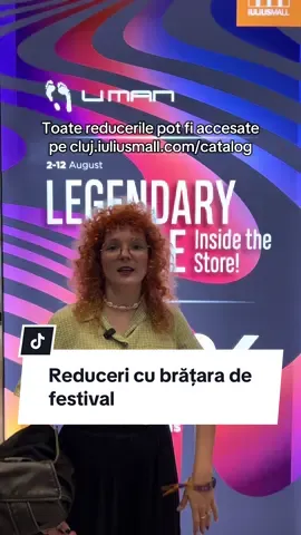 Reducerile sunt valabile până pe 12 august. Le puteți vedea pe toate pe cluj.iuliusmall.com/catalog. ✨ Haideți și voi să vă bucurați de ele! 🎉 @Miss Ammy  #reducerifestival #iuliusmall #iuliusmallcluj #festivalcluj 