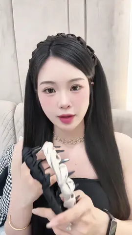 Băng Đô tiểu thư xếp ly lụa, băng đô chống trơn trượt #champhan #champhanreview #review #phukienthoitrang #bomtoc #bangdo #phukientoc 