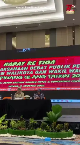 kami akan selalu memberikan yang terbaik untuk masyarakat kota pangkalpinang, ini kami melakukan rapat ke 3 untuk pelaksanaan debat publik antar walikota dan wakil walikota ulang kota pangkalpinang tahun 2025. #fyp 