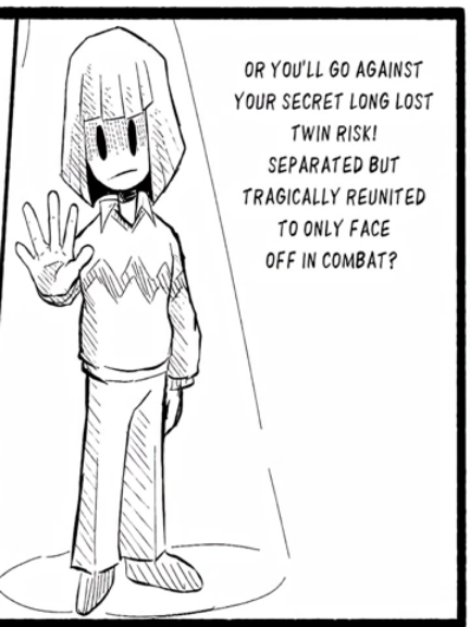 Kris VS. Evil Kris ! #anime #comic #comicdub #fypシ゚viral 