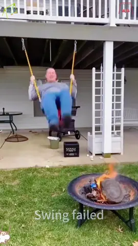 Swing failed#swing #funnymoments #funny #waitforit #funnyvideos😂 