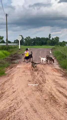 กลับถึงบ้านอย่างปลอดภัย😊🐕👧🏻🤍 #ทาสหมา #น้องแก้ม #thailand🇹🇭 