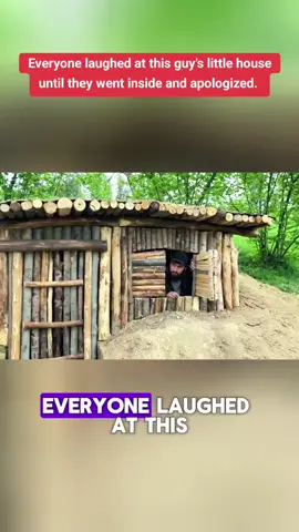 Everyone laughed at this guy's little house until they went inside and apologized. #house #storytime #truestory #LearnOnTikTok 