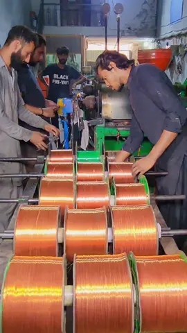 From Raw Copper to High Voltage Wires – The Shocking Truth Behind Wire Making! #viral #grow #amazingskills04 