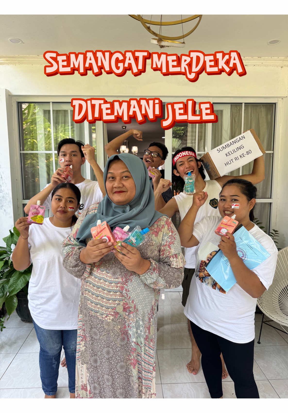 Moment satu tahun sekali yang bikin semangat juang bergema,jangan lupa nikmati moment-nya bersama @Jele Indonesia  #JeleSetiapMoment #JeleSegarkanHarimu #Jele #HealthyDrink  #JeleCollagen  #JeleFresshy #JeleLCarnitine