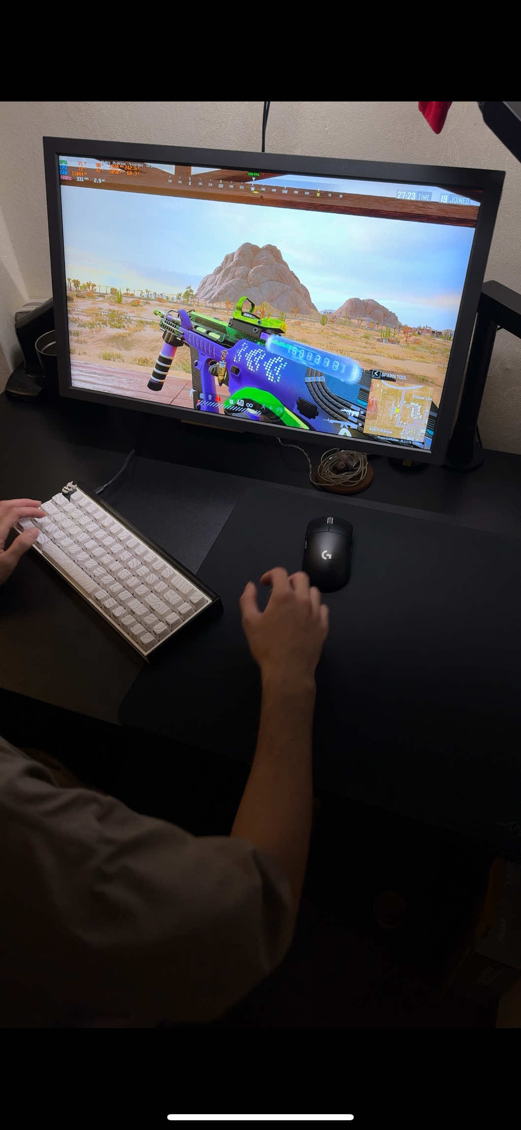 Give up macro, practice pressure gun with real capability ✨ #benq #400hz #xl2566x ##pubg#pubgm #pubgmobile #pubgvn #pubgchina #pubgmoments #pubglover #pubgfunny #pubgchickendinner #razer #zowie #beastx #logitech ##capcut