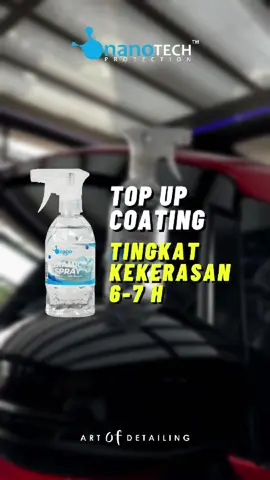 CERAMIC SPRAY Coating Spray dengan 6-7Hardness untuk paint protection, pengkilap dan maintenance coating dengan hasil hard finish. #nanotechprotection #nanotech #houseofnanotech #ceramicspray #ceramicspraycoat #ceramicspraycoating #spraycoating #nanoceramic #ceramiccoating #nanoceramiccoating #coating #coatingkaca #glasscoat #coatingmobil #coatingmotor #coating9h #coating10h #diamondcoating #graphenecoating #graphene 