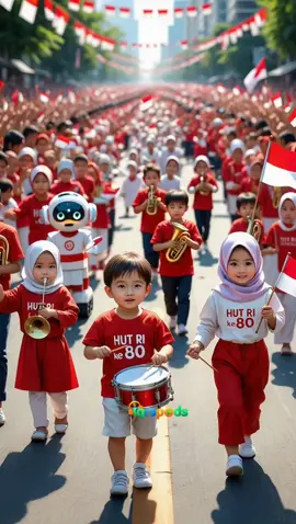17 Agustus 2025 by iqrapods #17agustus #agustusan #paradehutri80 #iqrapods #17agustusanak #animasianak 