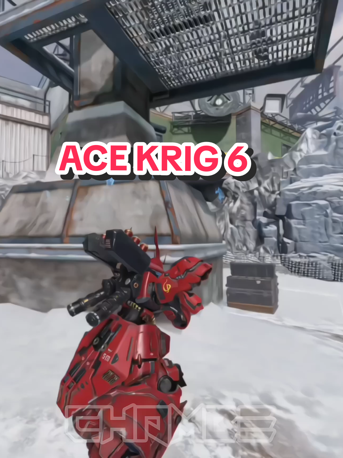 ACE KRIG 6 GUNDAM 🤖 #chambecodm #codm #codmph #codmgarena #krig #krig6 #fyp #fypシ゚ #xyzabc #ace 