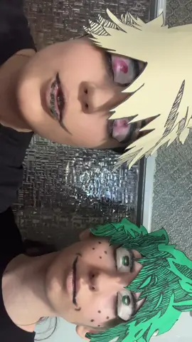 He’s 𝐌𝐈𝐍𝐄😈❤️ #bakudeku #cosplay #bakugo #deku #midoriya #katchan 