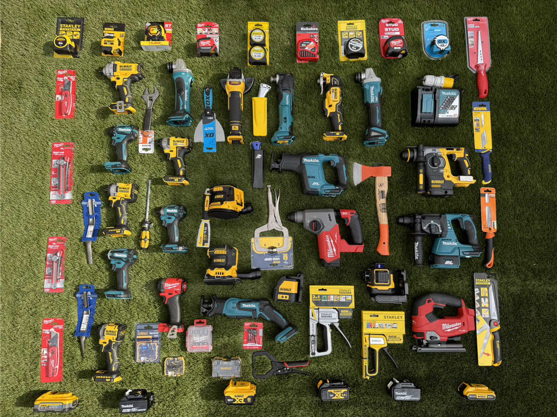 🔋 Forget the wires, sockets, and extension leads. Cordless tools give you total freedom — work at height, in the yard, or on a site without power. Just pop in the battery — and go! 💥 We’ve got discounts on cordless drills, impact drivers, saws, multi-tools, and more. Work comfortably — and save while you’re at it!