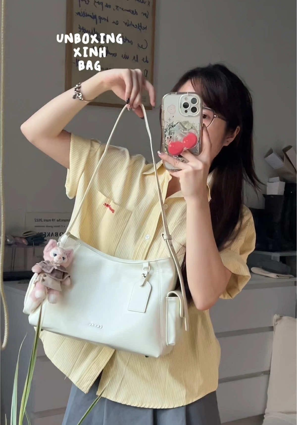 Quá mê những chiếc túi xinh iuu 😘💖 bác nào có digicam múc em này là chuẩn bài lunn #haveeunboxing #fashion #fashioninspo 