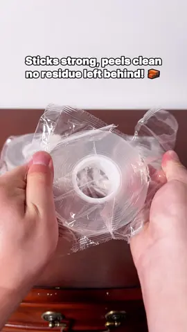 This Tape Sticks EVERYTHING！！！Sticks strong, peels clean—no residue left behind! 🧱 #LifeHack #amazonfinds #fyp #doublesidedtape #tiktokshop #flashsale 
