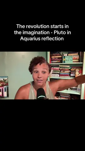 The revolution folks were sayin was coming with Pluto entering Aquarius starts in and with the imagination. Daring to dream outside the parameters of what these systems tell us is possible. It’s the insanity placed upon us that we have to lean into, cause if this is sanity than why would we want to stay in this state? For more check out my next online seminar August 14th called “Death and the Ancestors: Working w/ Pluto” where participants will leave with a zine, death ritual, and better understanding of how to work with their Pluto placement. Signup on my website  - spots are limited!  #revolution #aquarius #imagine #dream #drnicolerawls 