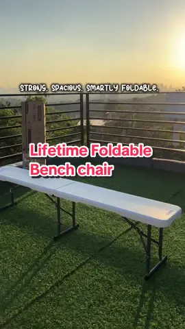 Super worth it  tong nabili kong foldable bench chair! Ang tibay at good quality talaga!#lifetimebenchchair #benchchair #foldablechair #chair #Home #campingchair 