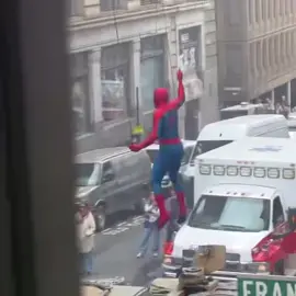 Filming of spider-man in Glasgow 😍 #spidermanbrandnewday #marvel #spiderman #fyp #filming #filminglocation @Spider-Man Movie @Post Malone 