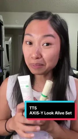 Quick fix for my tired eyes this morning! 😍 @AXIS-Y @AXIS-Y Store US Grab this look alive duo here on TikTok shop! #axisy #skincare #koreanskincare #eyecream #sunscreen #backtoschool #tiktokshopbacktoschool #creatorpicks #tiktokshopcreatorpicks 