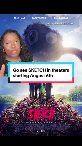 SKETCH is in theaters starting August 6th 🖍️🎨 Grab your tickets at https://share.angel.com/mtmsketch today and tell me what you thought! #linkinbio #angelstudiospartner #sketchfilm #ad #greenscreen @Angel 