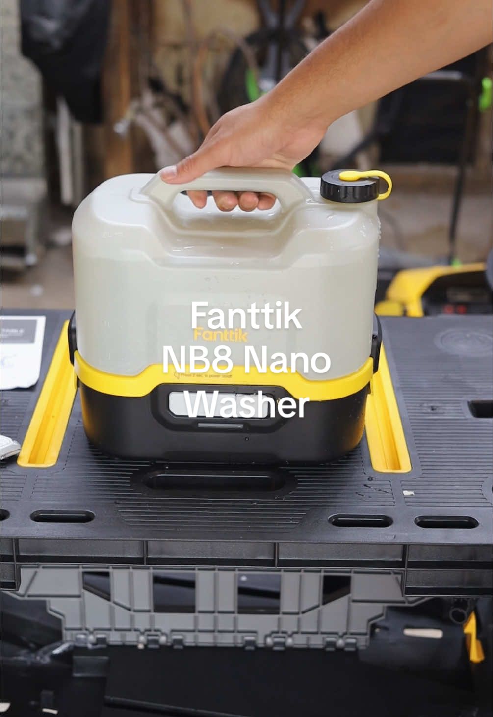 Fanttik NB8 Nano Washer #futvollo #SuperBrandDay #giftideas #tools #gardening #garden #washer #beachday #beach #camping #tech #CleanTok #water #pressurewashing 