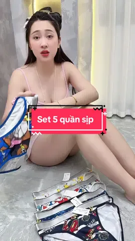 Set 5 quần sịp #xuhuong #cohuyentaphoa 