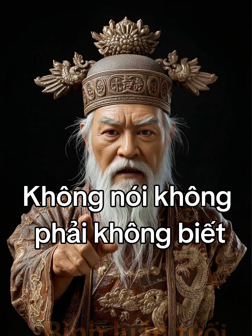 Không nói không phải không biết#xuhuongtiktok #daoly #foryou #fyp #trietlycuocsong #xuhuong 